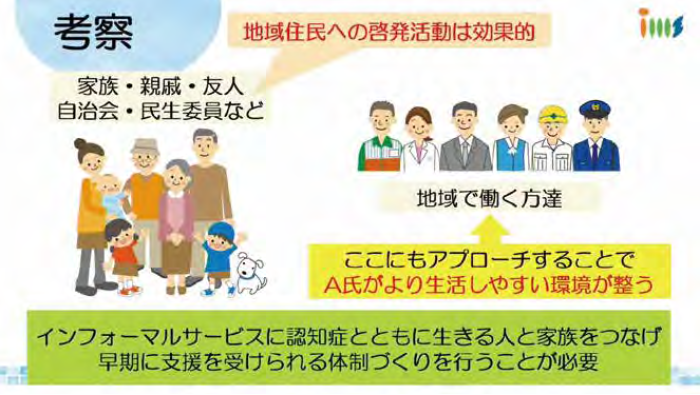 ＩＭＳグループ学会で地域における認知症の方の暮らしの考察を発表
